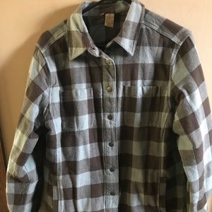Lined Flannel Shirt Jacket